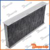 Filtre d'habitacle à charbon pour FIAT | FCF-FT-022C, 11-123200012